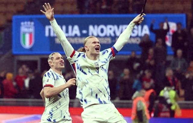 挪威队在比赛中击败对手，成功晋级